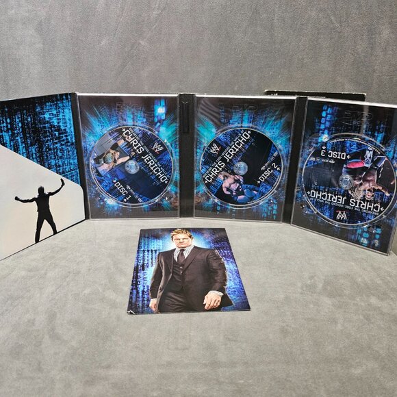 WWE: Breaking the Code - Behind the Walls of Chris Jericho DVD 2010 3-Disc B2-28 - Picture 4 of 4